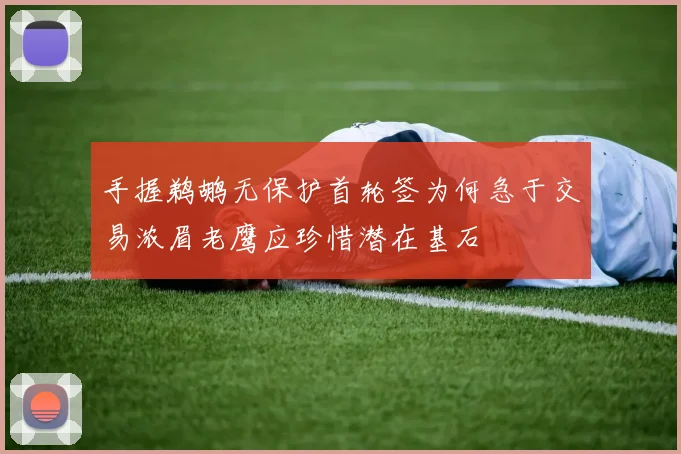 手握鹈鹕无保护首轮签为何急于交易浓眉老鹰应珍惜潜在基石